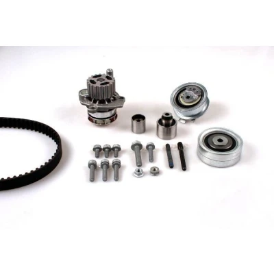 Image of 03L121011C, 03L121011J, 03L121011N, 03L121011P, 03L121011Q Water Pump + Timing Belt Kit HEPU PK06621 with camshaft screws bolts/screws 160 25mm