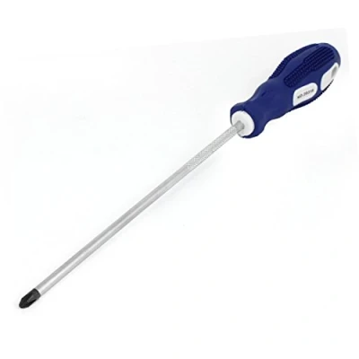 Image of Sourcingmap 21cm Long Shaft 6mm Magnetic Tip Nonslip Handle Phillips Screwdriver