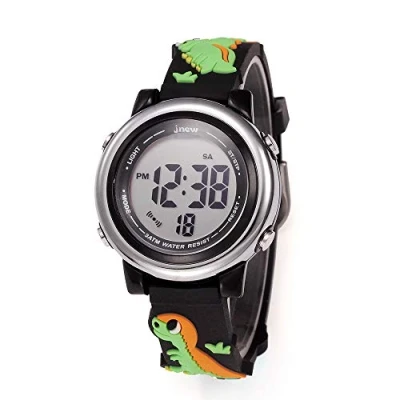 Image of Mixe First Time Teacher Boys Girls Children Kids Analog Wrist Watch Cartoon 3D Band Environment Friendly Silicone led