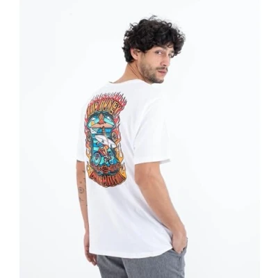 Image of Hurley T Shirt Short Sleeve Men Everyday Bowls White
