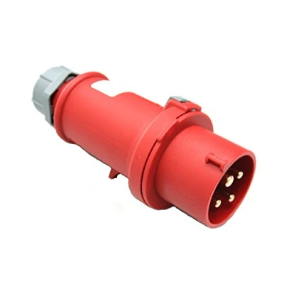 Image of as Schwabe 60572 CEE Plug 400 V / 32 A 4 Pin, IP44 Commercial, Construction Site