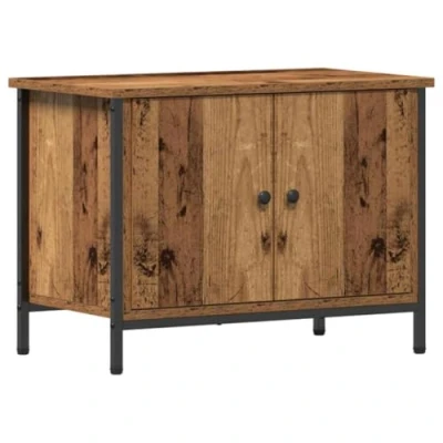 Image of vidaXL Old Wood TV Stand 60 x 35 45 cm Durable
