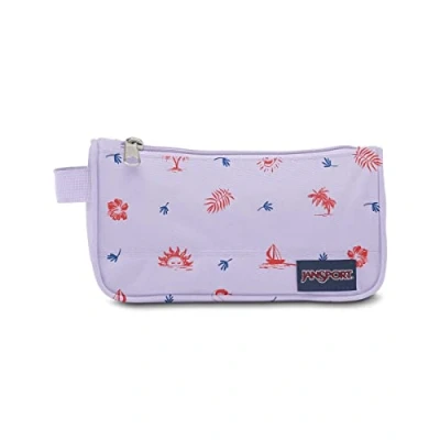 Image of JANSPORT Medium Accessory Pouch, 0.8 L, 12 x 22 4.5 cm, Lagoon Luau