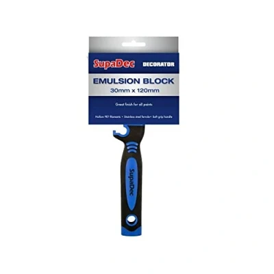 Image of SupaDec Emulsion Block Brush 30mm x 120mm