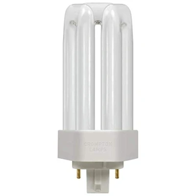 Image of Crompton CFL Triple Turn TE Type 18W 3500K Gx24q 2 4 Pin