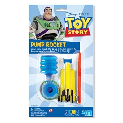 Image of 4M D406215 Disney Toy Story Buzz Light Year Pump Rocket