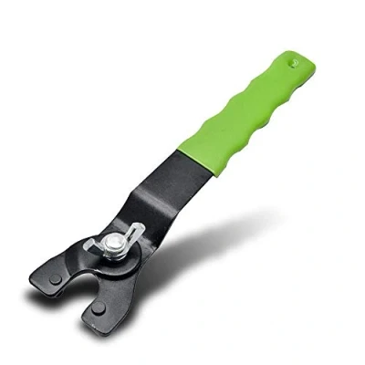 Image of SENRISE Adjustable Pin Key, Universal 8 50mm Y Type Grinder Wrench Spanner Key with Plastic Handle for Angle Grinders