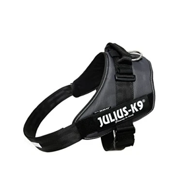 Image of Julius K9, 16IDC ANT 4, IDC Powerharness, dog harness, Size: Anthracite