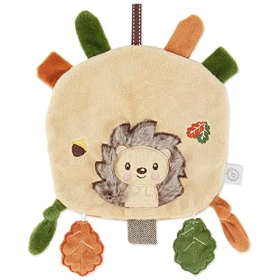 Image of BIECO Crinkle Cloth Baby Hedgehog Comfort Blanket with Effect Boy and Girl Grasping Toy Cuddle for Gripping Plush
