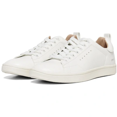Image of ONLY Women&#039;s ONLSHILO PU Sneaker NOOS, White, 8 UK