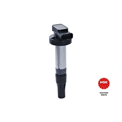 Image of 4526466, 4744015 Ignition coil NGK 48267 4 pin Connector Type SAE JAGUAR: S Type, XK 8 Convertible, XF Saloon, LAND ROVER: Discovery 3