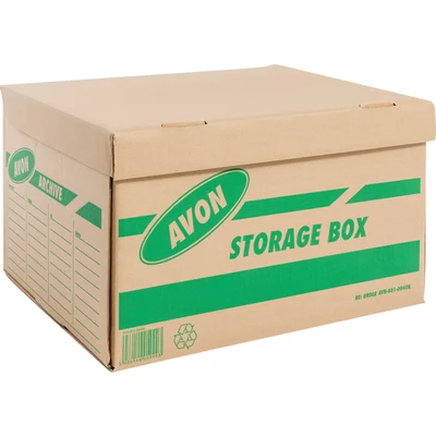 Image of Avon Archive Box Brown 430X360X257MM (Pack 10)