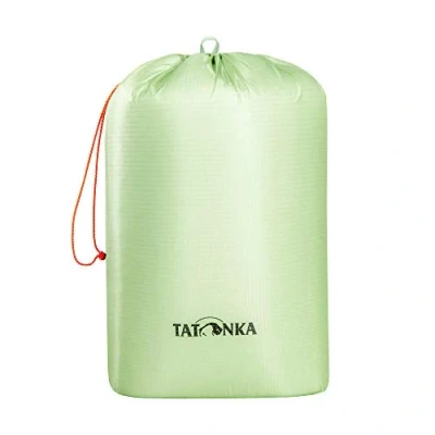 Image of Tatonka SQZY Stuff Bag 10 L Ultralight Storage with Drawstring Ideal for Sorting Travel Luggage Litres PFC Free (Light Green)