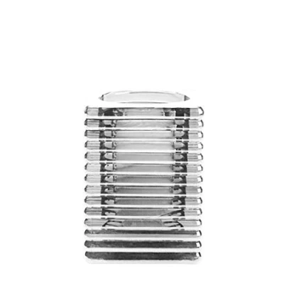 Image of Spaas 6 Candle Holders Highlight Square Glass, Transparent