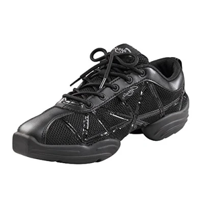 Image of Capezio Women&#039;s Websneaker Sneaker, Black (Patent), 7 UK