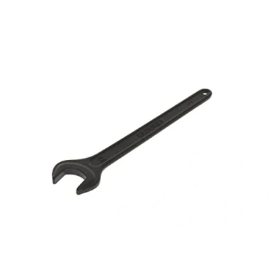 Image of GEDORE Single Open Ended Spanner, 22 mm, with Hanging Hole, Vanadium Steel, Anti Glare Look, Manganese phosphated, According to DIN 894
