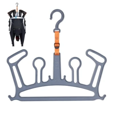 Image of C Monsta Wetsuit Hanger Quick Drying Heavy Duty Effective &amp; Versatile for Wetsuit, Gloves and Boots. Perfect Surfing, Paddleboards, Divers+. Hanger.