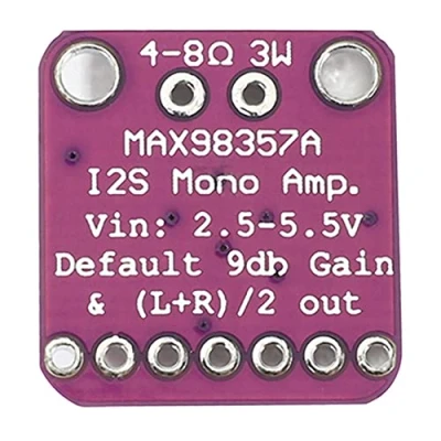 Image of Jimenez Max98357 I2S 3W Class D Amplifier Breakout Interface Dac Decoder Module Filterless Audio Board For Esp32