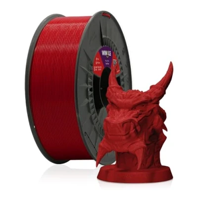 Image of Winkle Pla 870 Filament 1.75 mm 3D Printing Ingeo Devil Red Spool 1000 g