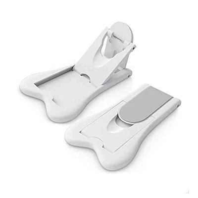 Image of Clyhon 2Pcs Sliding Door Lock Safety for Babies, Child Cabinet Locks Door, Cupboard Locks, Window Kids (White)