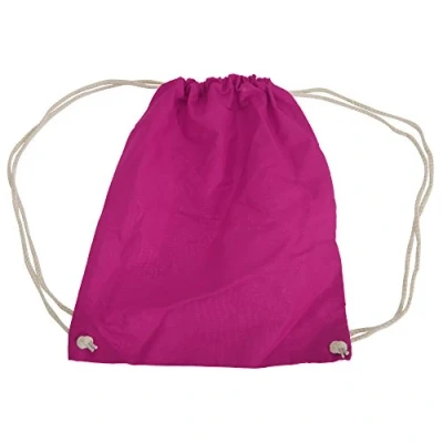 Image of Westford Mill Cotton Gymsac Fuschia