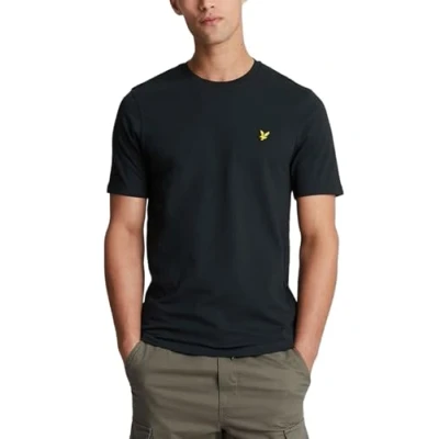 Image of Lyle &amp; Scott Mens Logo T Shirt Dark Navy M