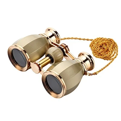 Image of ESSLNB Opera Glasses binoculars 4X30 Theatre with Chain and Case Optical Glass Womens For Theater Concert Women Gift