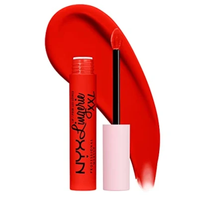 Image of NYX Professional Makeup Lip Lingerie XXL, Long Lasting Matte Liquid Lipstick, Vegan Formula*, On Fuego