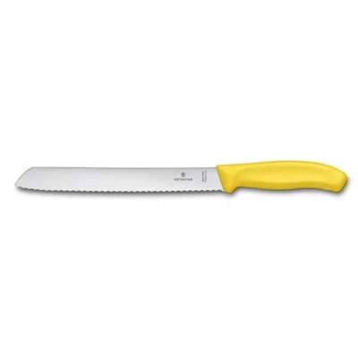 Image of Victorinox Swiss Classic Yellow 21cm Serrated Bread Knife