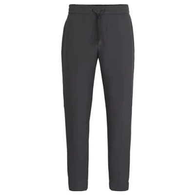 Image of BOSS FLEX Tracksuit bottoms, Men&#039;s, Size: 40L, Dark grey