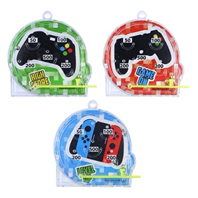 Image of Anila&#039;s Complete Gamer Themed 10 Party Bag Fillers &amp; Favours Assorted Mini Pinball Mazes. (Ideal for Children Aged 3 8)