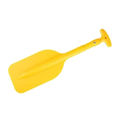 Image of Hellery Telescoping Plastic Boat Paddle Collapsible Oar Kayak and Canoe Paddles Small Safety Accessories