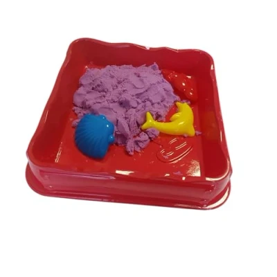 Image of UMKY Kids Indoor Mini play box Sand Tray Messy for Toddler Developmental Sensory Toys Perfect Water and Single Nursery School