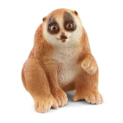 Image of SCHLEICH 14852 Slow Loris Wild Life Toy Figurine for children aged 3 8 Years