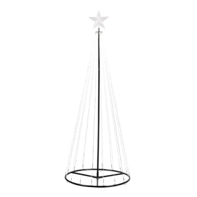 Image of Christmas Workshop 6ft 573 LED Outdoor Cone Tree White