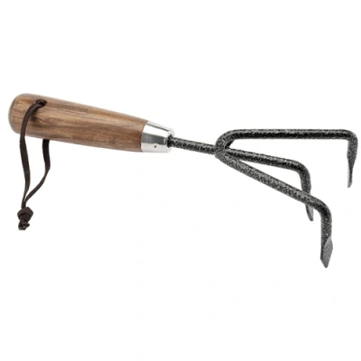 Image of Draper Carbon Steel Heavy Duty Hand Cultivator with Ash Handle