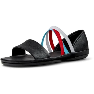 Image of Camper Right NINA Twins Sandals, Women&#039;s, Size: 3, Schwarz Leather
