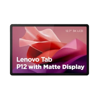 Image of Lenovo Tab P12 Android Tablet 12 inch 3K LTPS Matte Display 128GB Wi Fi 6 8GB RAM Pen Plus Sage