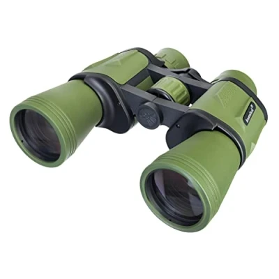 Image of Levenhuk Travel 7x50 Reliable High aperture Binoculars for Boating and Fishing, Green Colour