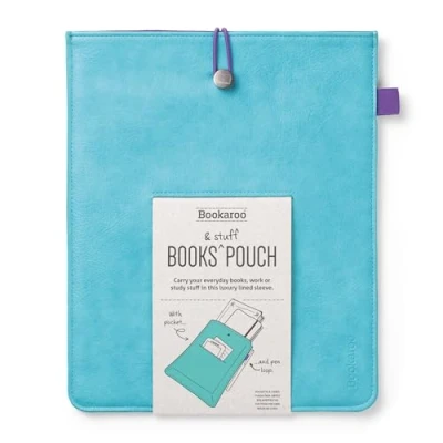 Image of IF Bookaroo Books &amp; Stuff Pouch Turquoise, One Size
