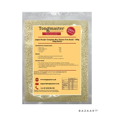 Image of Angus Burger Complete Mix (Gluten Free Rusk) 500g (10kg Batch)