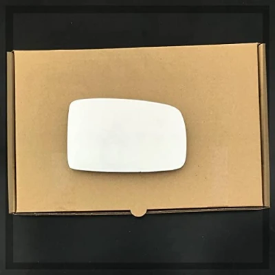 Image of Fits FIAT Panda 2003 to 2008 Wing Mirror Glass RIGHT HAND (UK Driver Side) Convex