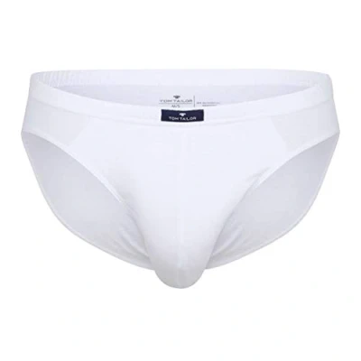 Image of TOM TAILOR, Men&#039;s Briefs, Pack of 7, Single Jersey, White, M
