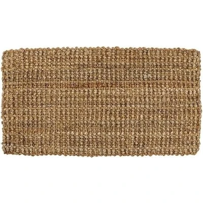 Image of 4All Jute Coir Doormat for Outdoor Indoor Entrance Backdoor Garage or Garden Handwoven Coconut Knotted Non Slip Floor Mat Dirt Scraper (40x70cm Pack of 1)