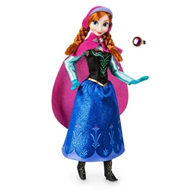 Image of Disney Anna Classic Doll with Ring , Frozen 11 1/2 Inch