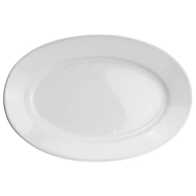 Image of Utopia Titan, K112131 00000 B01006, Oval Plate 12 Inch (30 cm) (Box of 6)