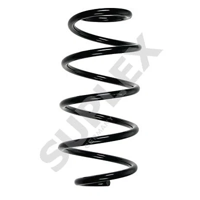 Image of 1K0411105CD, 1K0411105FD Coil spring SUPLEX 39273 Front Axle with constant wire diameter AUDI: A3 Sportback, Hatchback