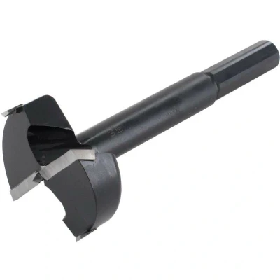 Image of FAMAG 90MM Carbide Tipped TCT Cylinder Boring Forstner Bit, Long Version OAL140MM, 1661090