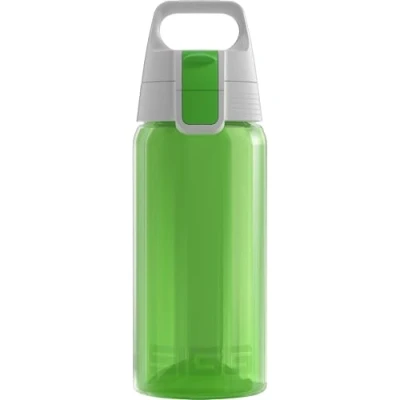Image of SIGG Kids Water Bottle Viva One Green Suitable For Carbonated Beverages Leakproof Dishwasher Safe BPA Free Sports &amp; Bike 0.5L