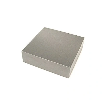 Image of Solid Steel Jewellers Bench Block 6.0&quot; x 4.0&quot; 3/4&quot; Dapping Doming Hammering